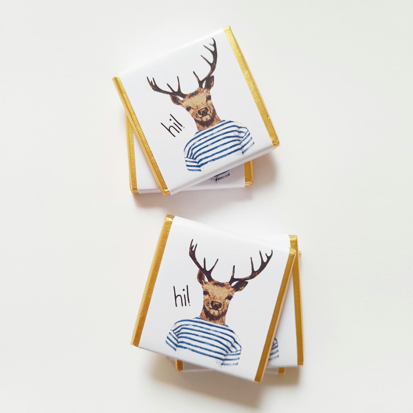 Personalized Stag Do Chocolate Favours – Birthday Party Favours (Pack of 25)