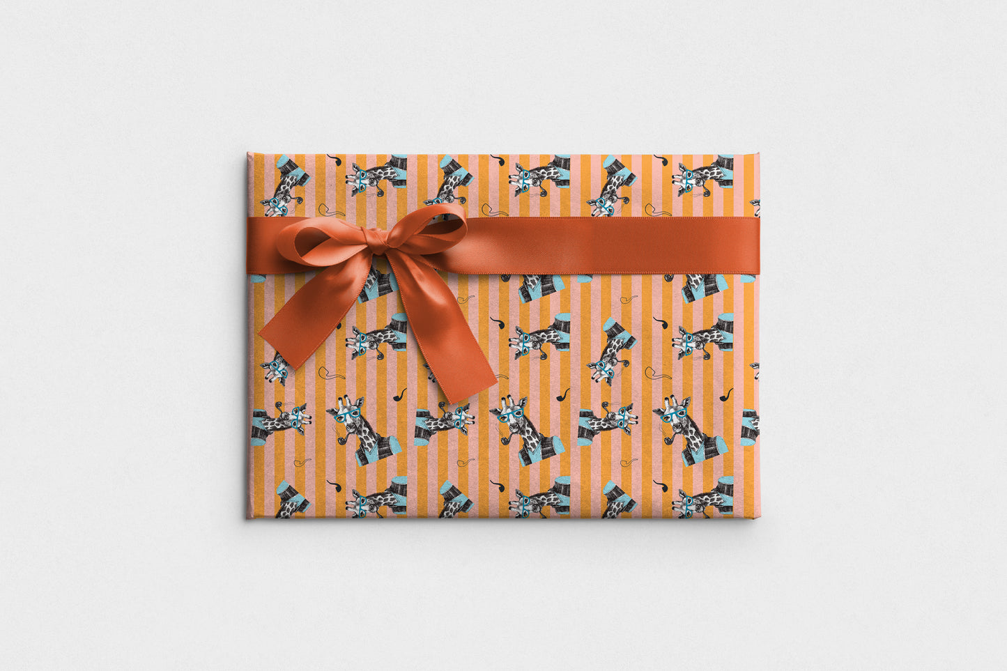 Giraffe Wrapping Paper Quirky Animal Gift Paper