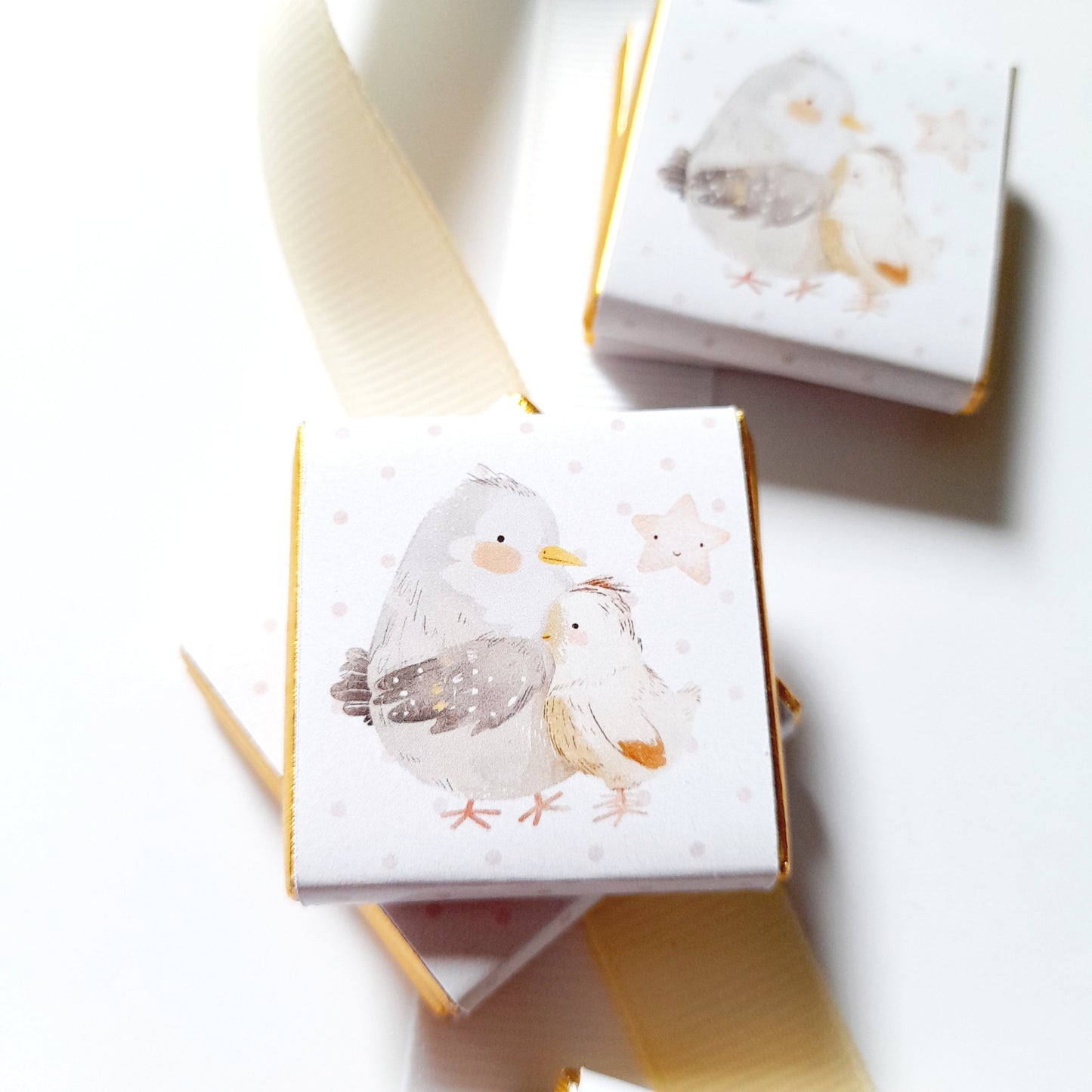 Personalized Baby Shower Mama Bird Chocolate Favours β Party Bag Fillers (Pack of 25)