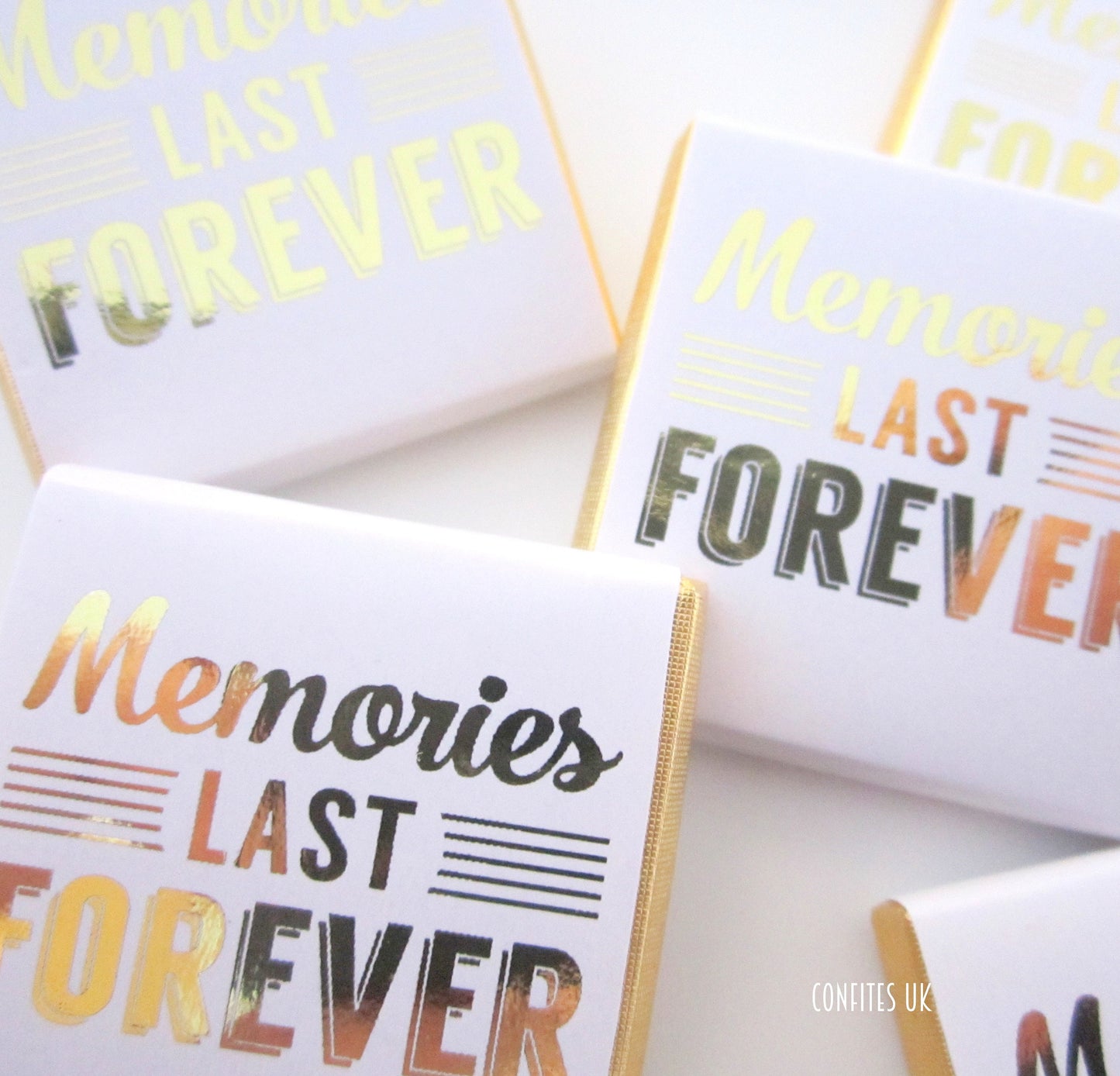 Personalized Memories Chocolate Favours – Funeral Party Favours & Guest Treats (Pack of 25)