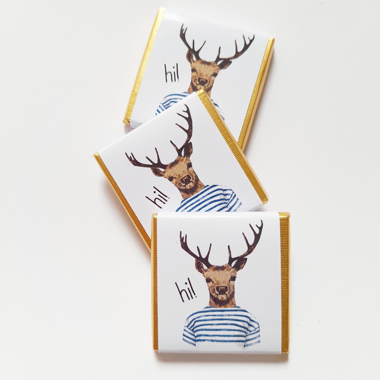 Personalized Stag Do Chocolate Favours – Birthday Party Favours (Pack of 25)