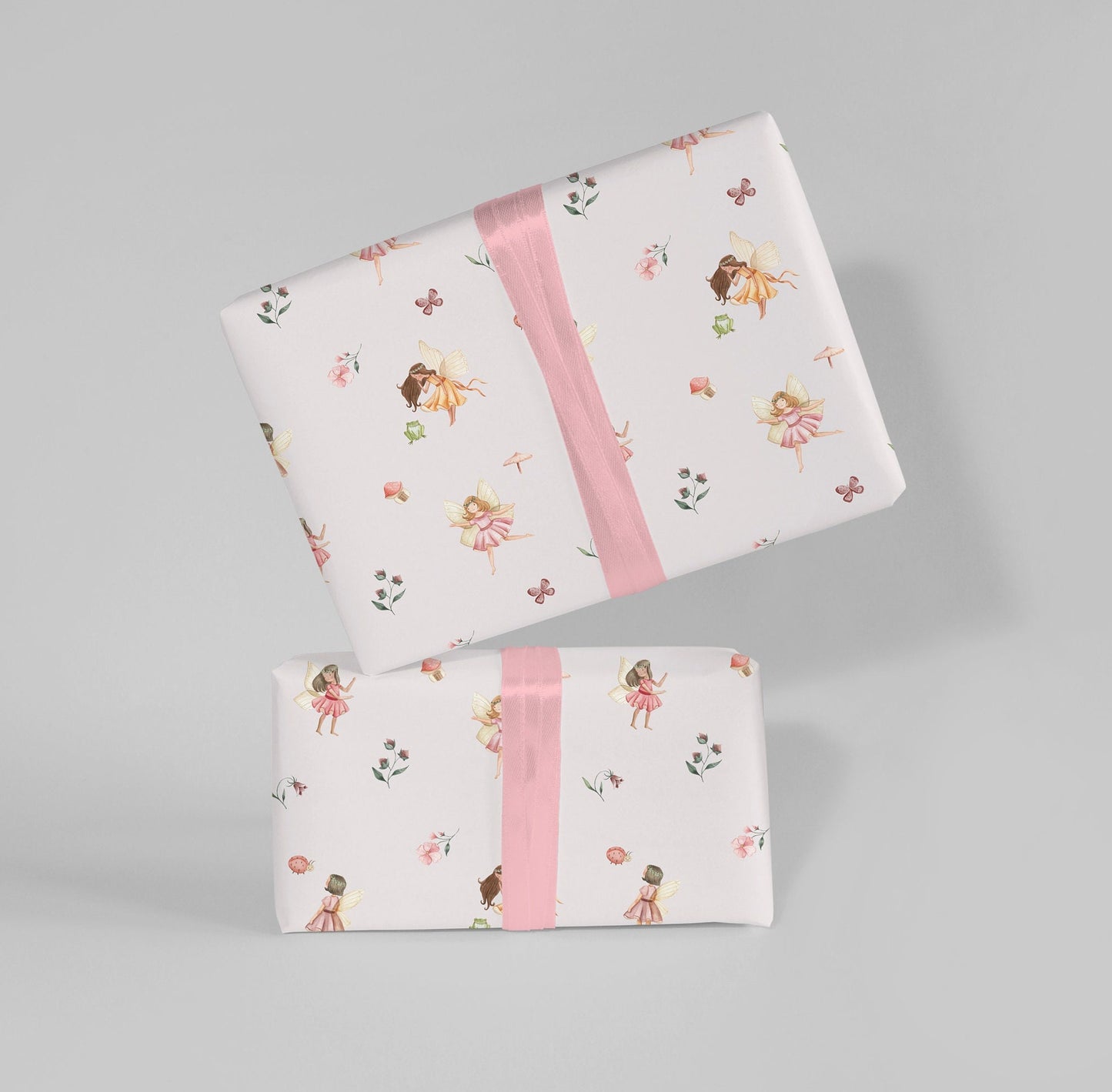 Garden Fairies Gift Wrapping Paper - Large Wrapping Sheet for Special Occasions