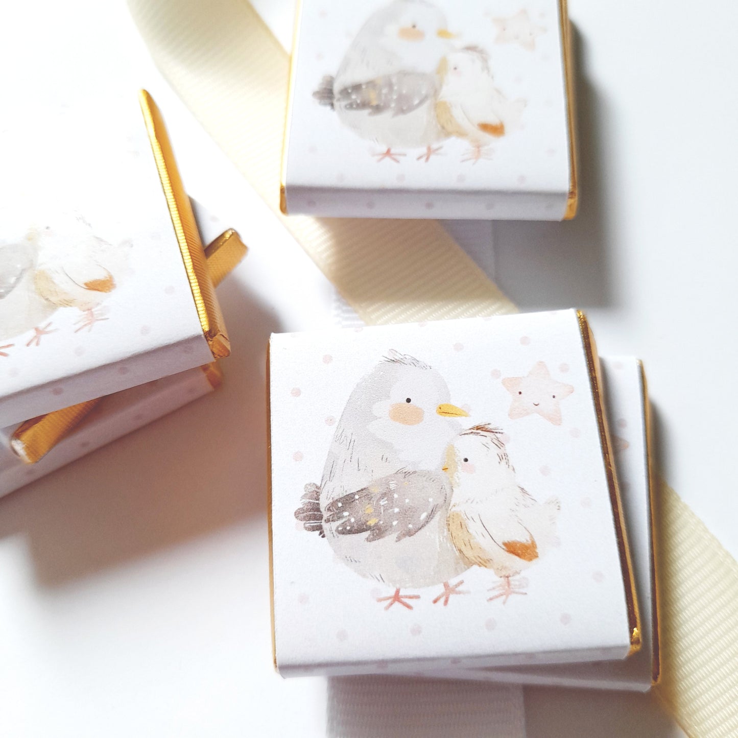 Personalized Baby Shower Mama Bird Chocolate Favours β Party Bag Fillers (Pack of 25)