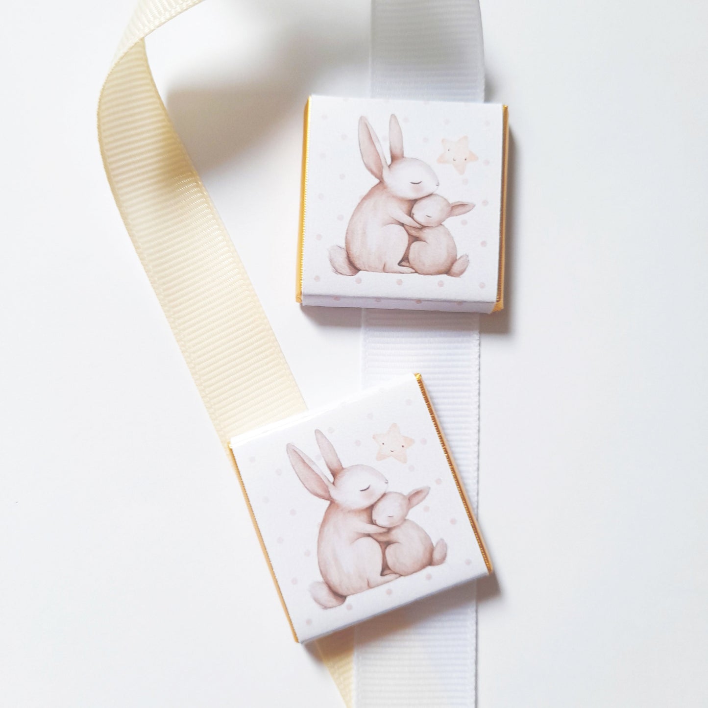 Mama Bunny Chocolate Favours – Personalised (Pack of 25)