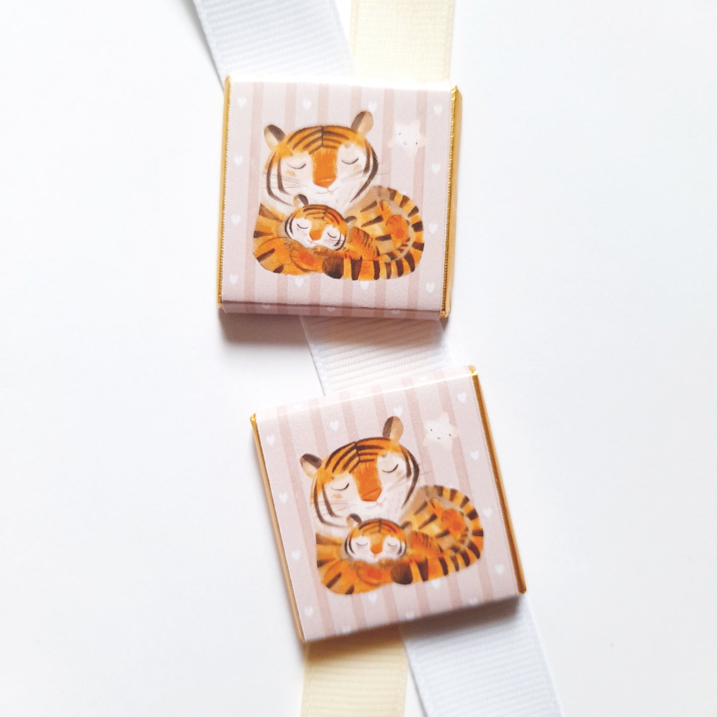 Mama Tiger Baby Shower Chocolate Favours (25 Pack)