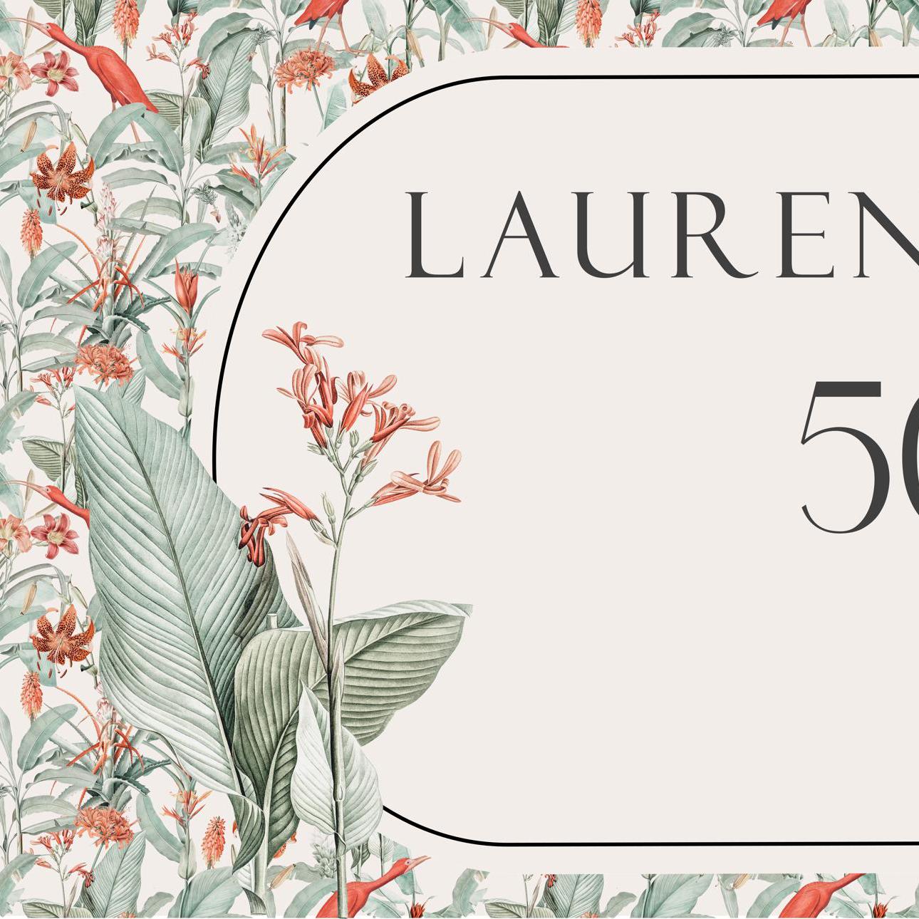 Personalised Tropical Birthday Banner – Party Décor