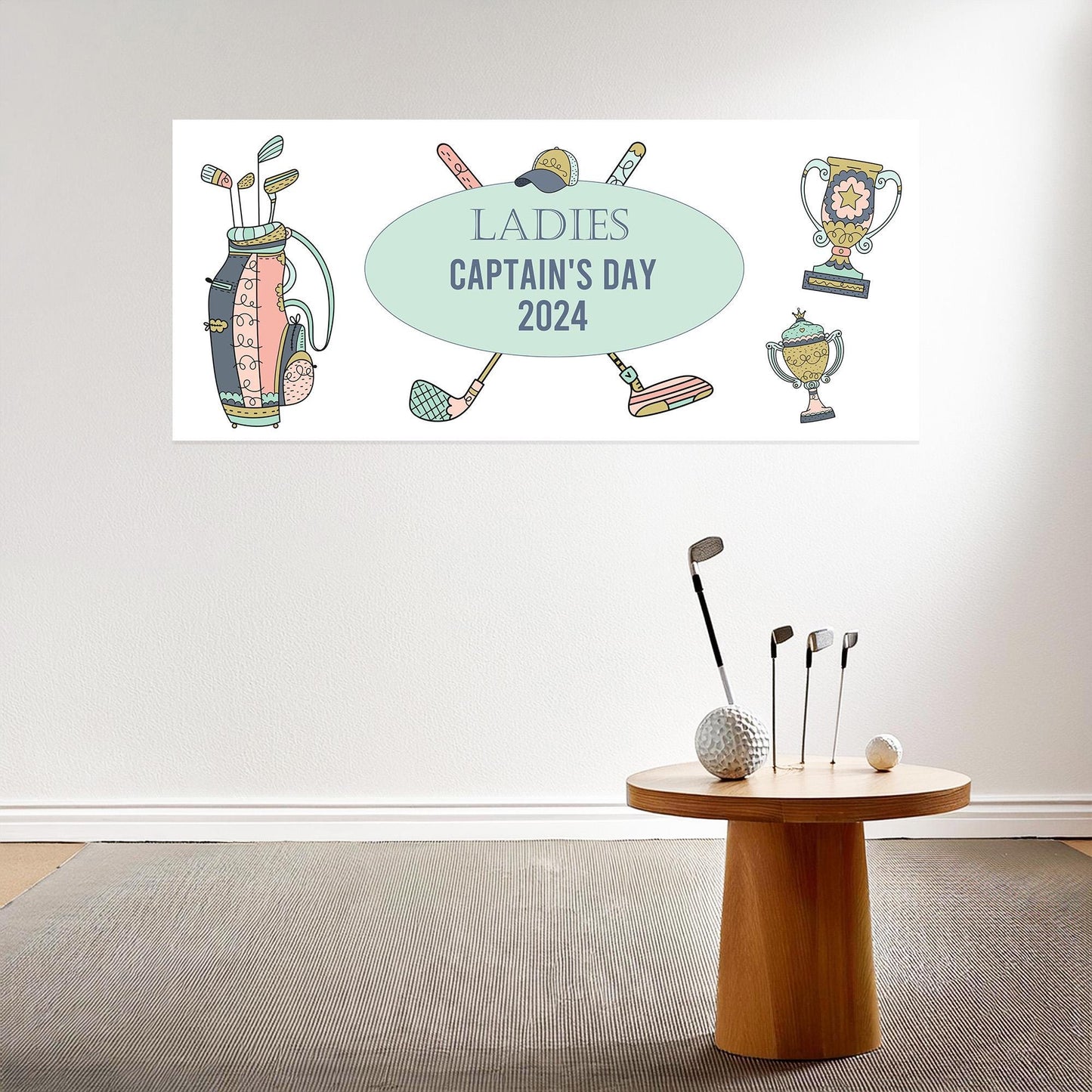 Personalised Golf Party Banner – Custom Design for Golf Fans