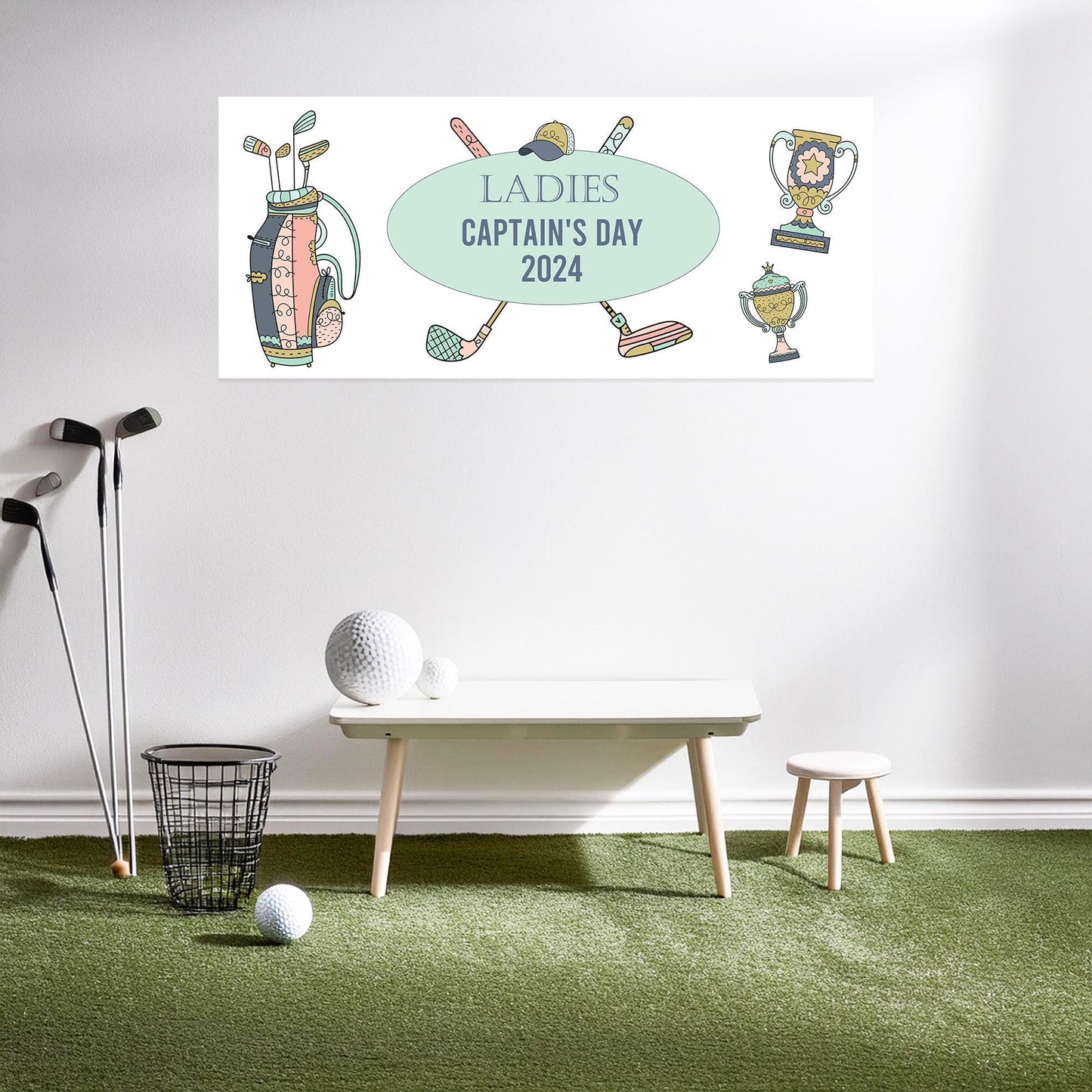 Personalised Golf Party Banner – Custom Design for Golf Fans
