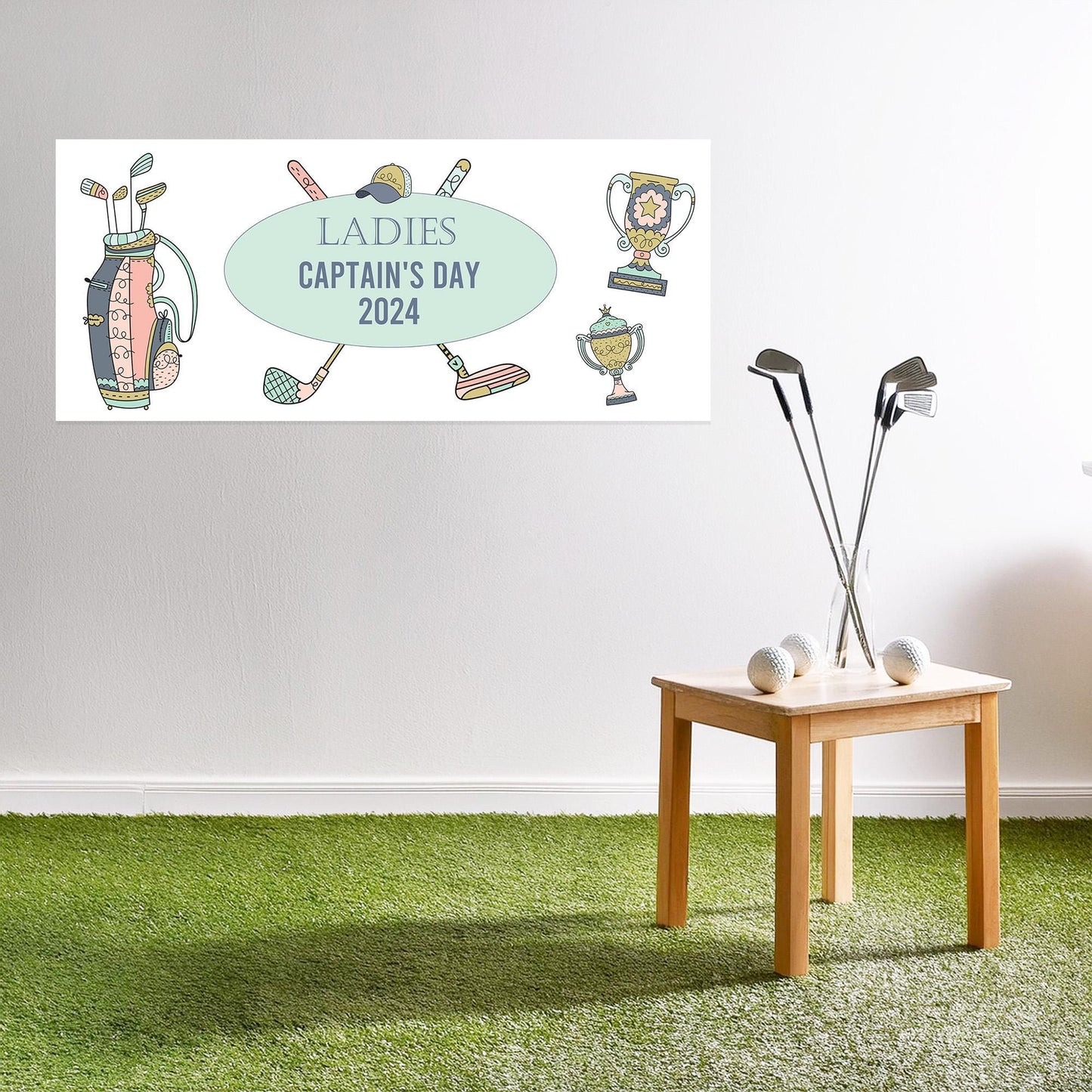 Personalised Golf Party Banner – Custom Design for Golf Fans