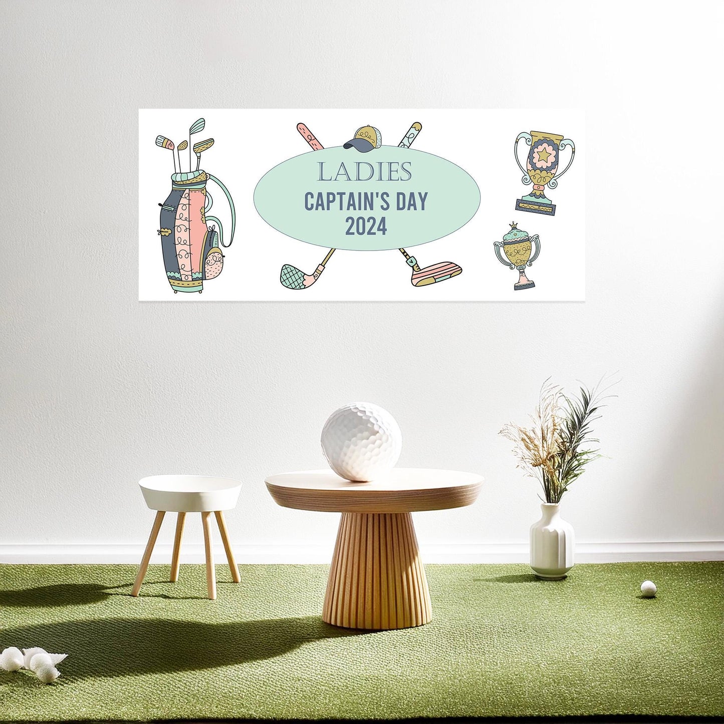 Personalised Golf Party Banner – Custom Design for Golf Fans