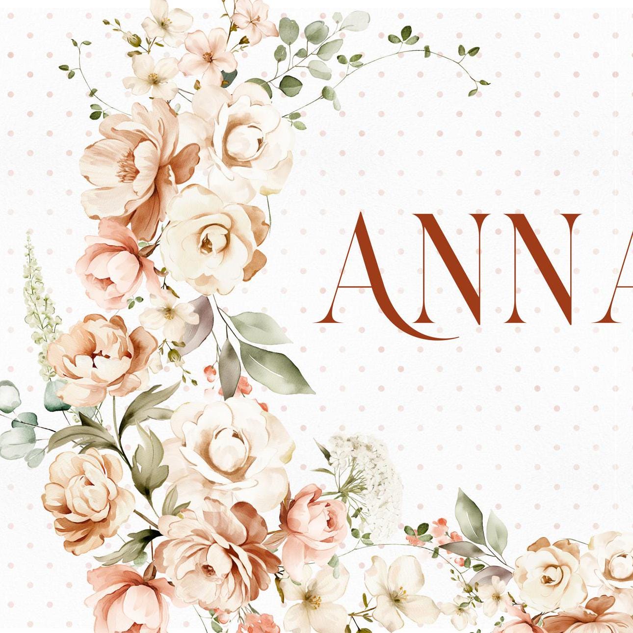 Elegant Milestone Floral Birthday Banner