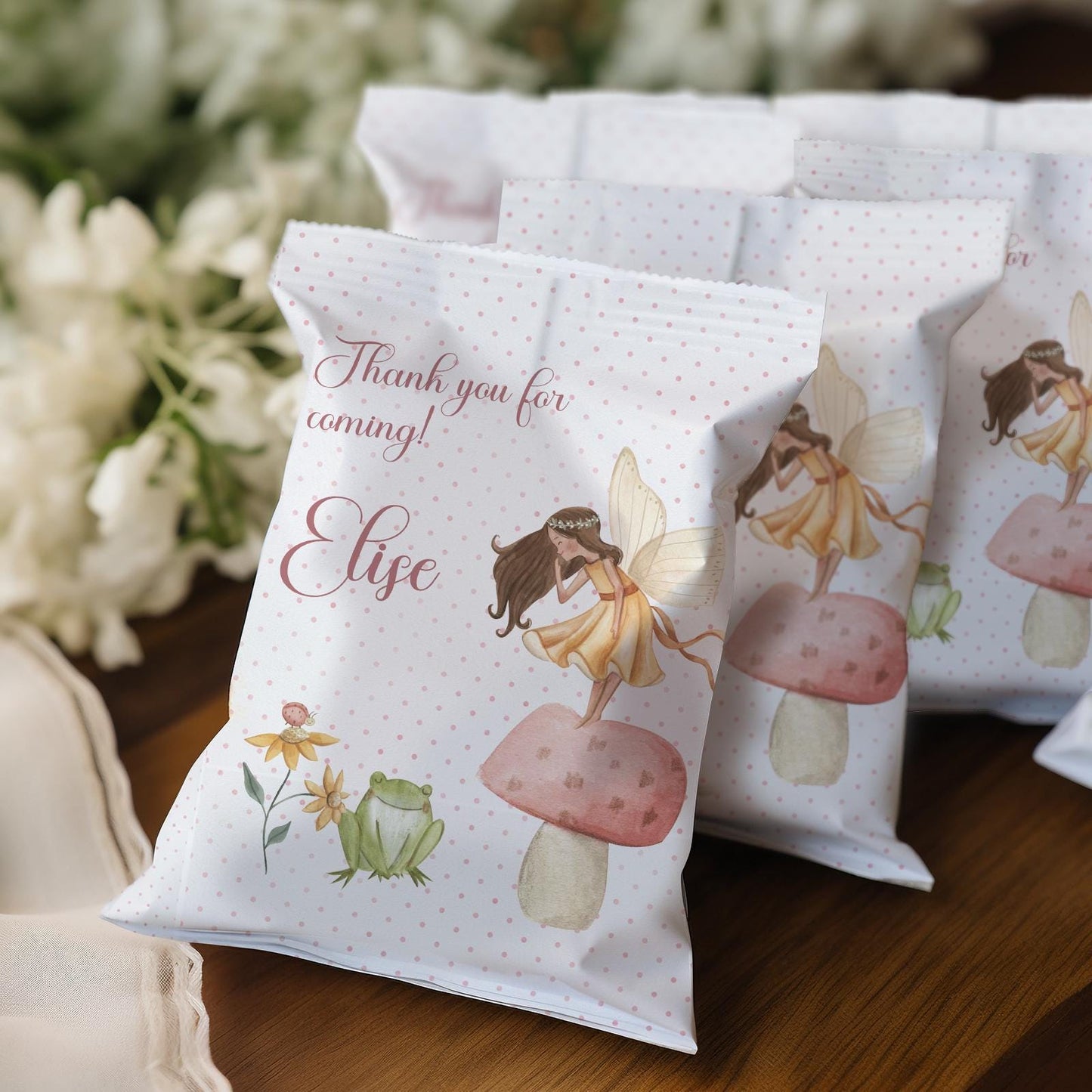 Enchanted Fairy Party Treat Bags (Pack of 10)