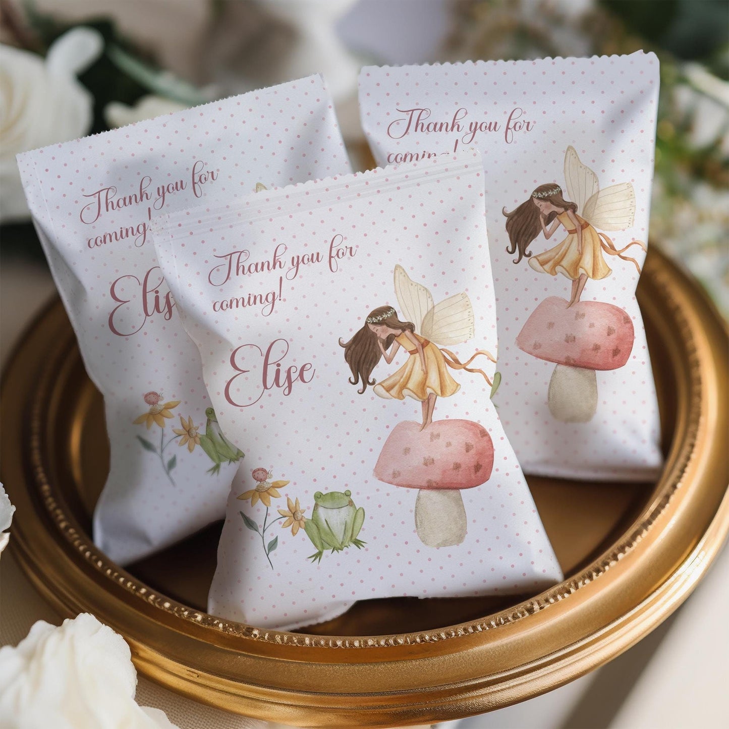 Enchanted Fairy Party Treat Bags (Pack of 10)