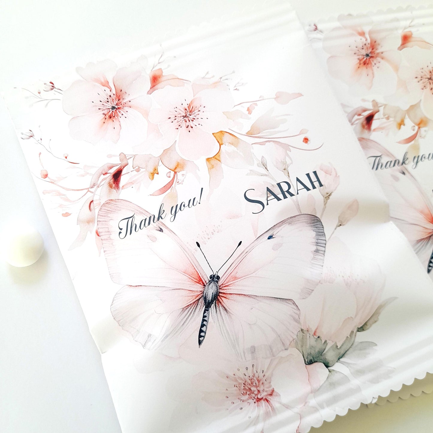 Fluttering Butterfly Party Treat Bags – Personalised (Pack of 10)