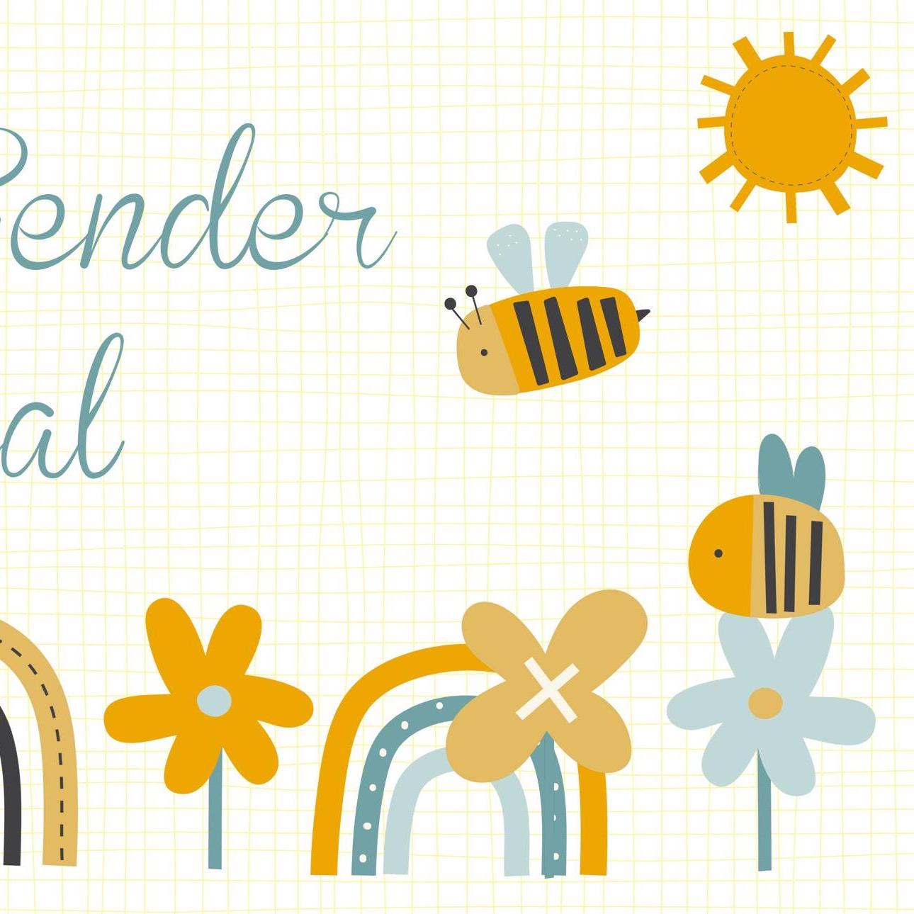 Personalised What Will It Bee? Gender Reveal Banner – Baby Shower Décor