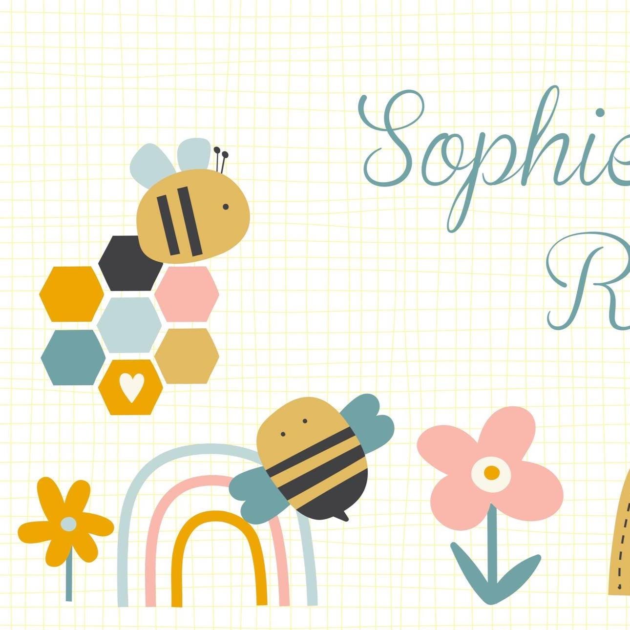 Personalised What Will It Bee? Gender Reveal Banner – Baby Shower Décor