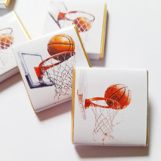 High-Scoring Basketball Chocolate Favours (Pack of 25)