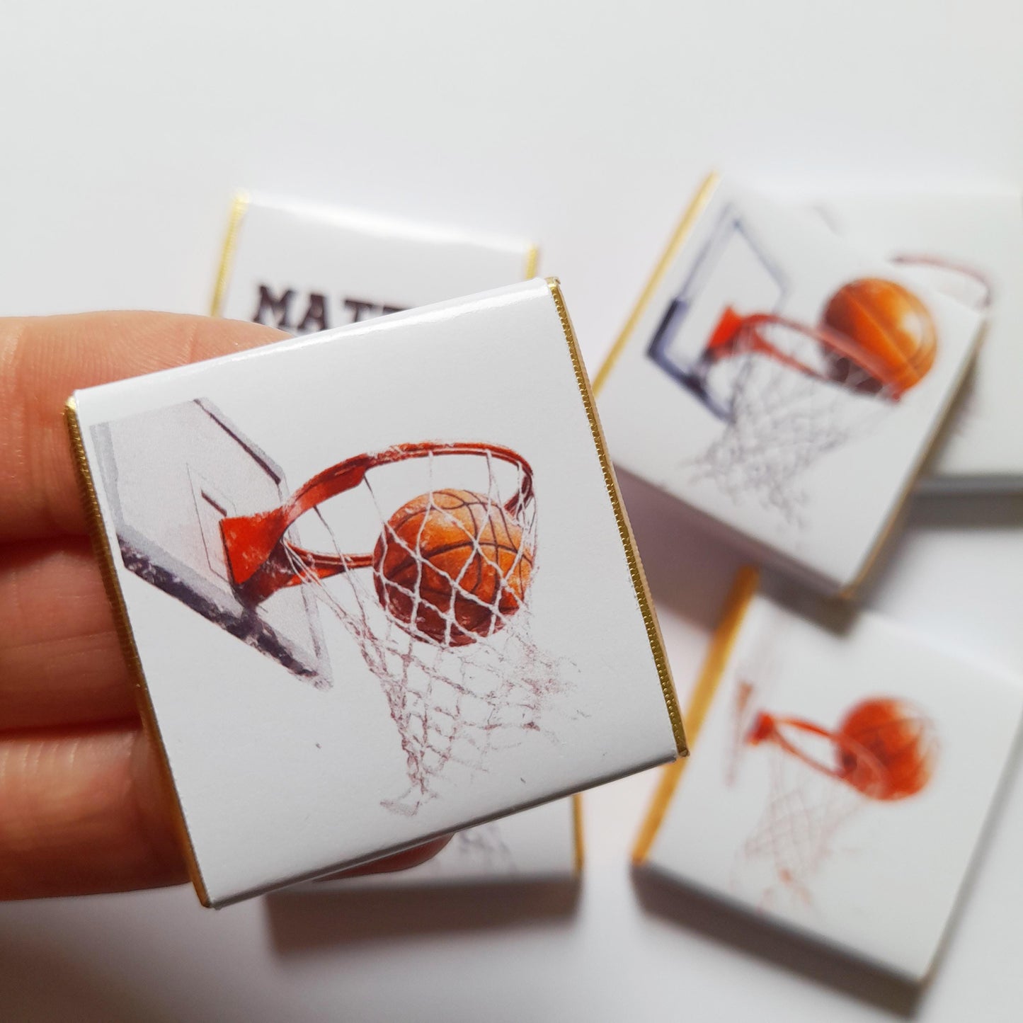 High-Scoring Basketball Chocolate Favours (Pack of 25)