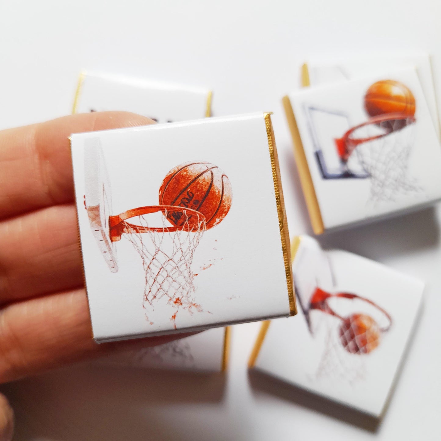 High-Scoring Basketball Chocolate Favours (Pack of 25)