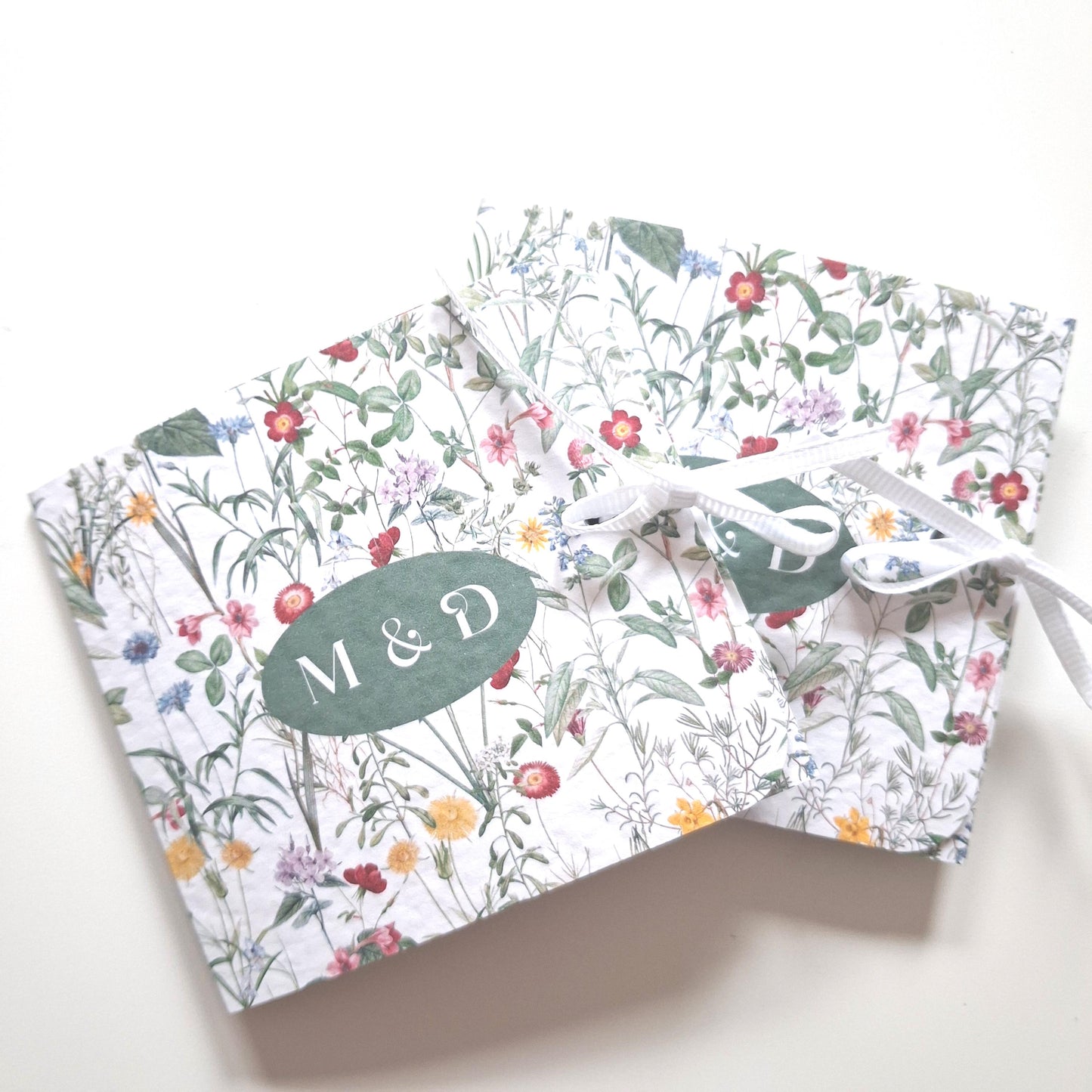 Personalised Botanical Wedding Favours – Chocolate Thank-You Treats