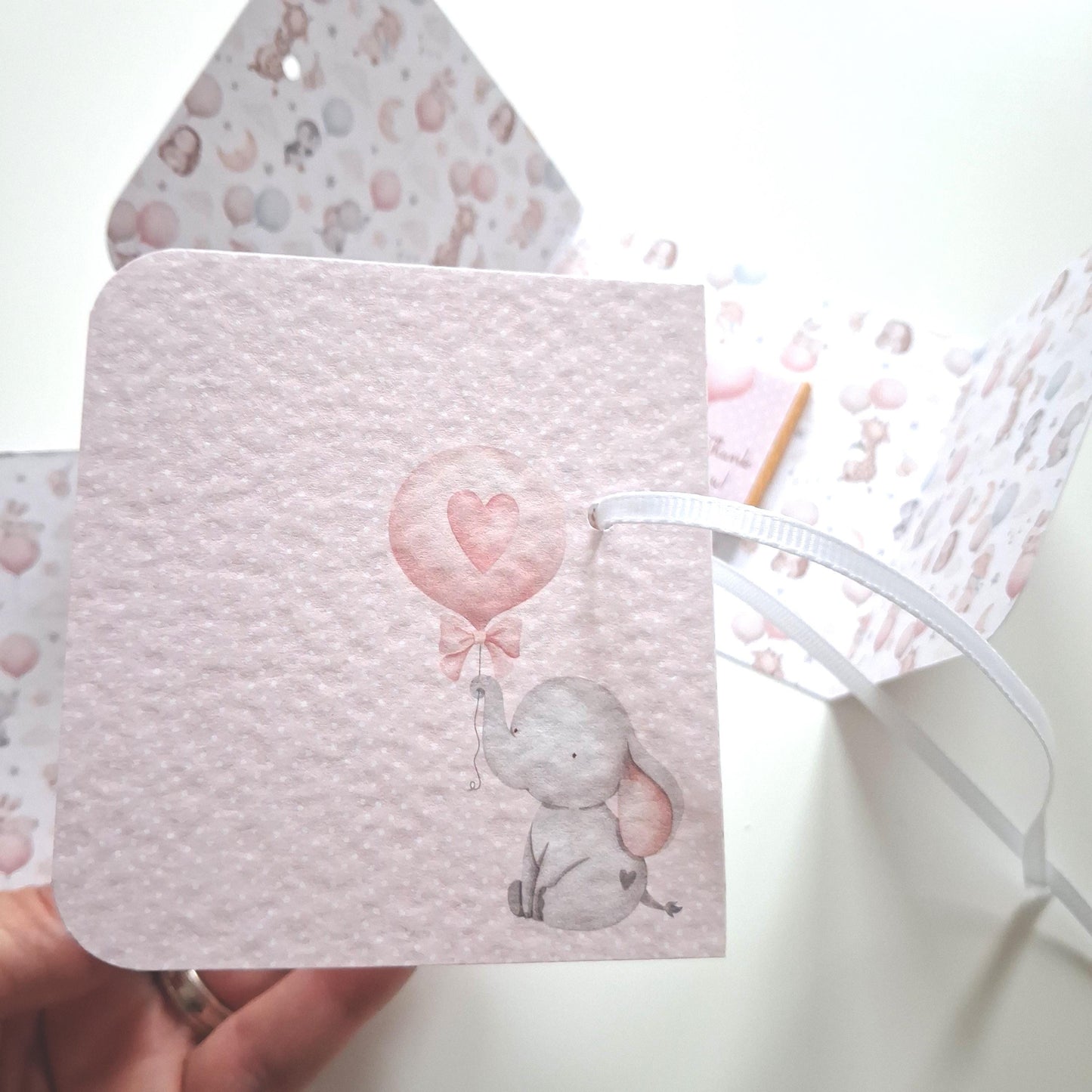 Personalised 1st Birthday Favours for Girls – Chocolate Thank-You Treats