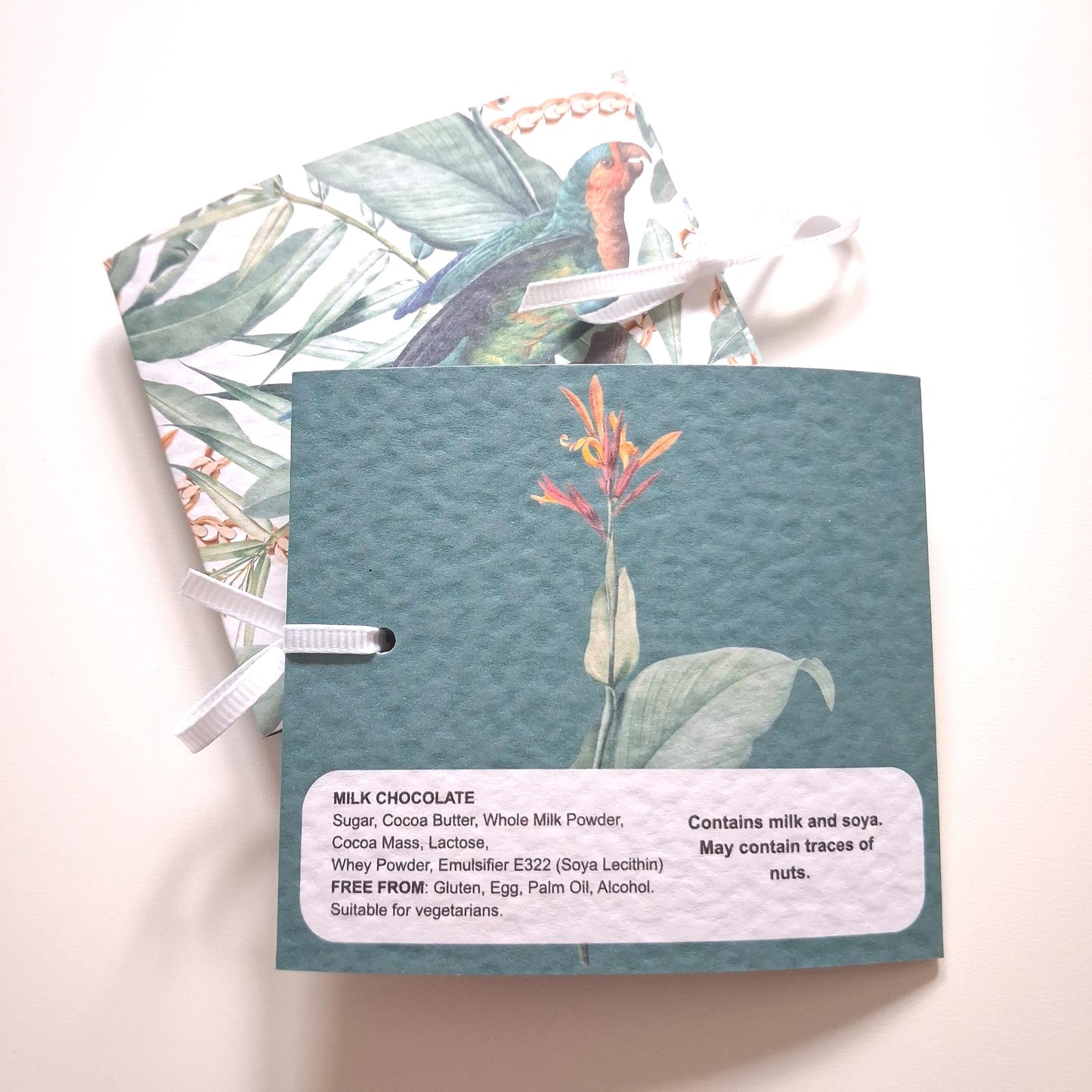 Personalised Tropical Birthday Favours – Chocolate Thank-You Treats