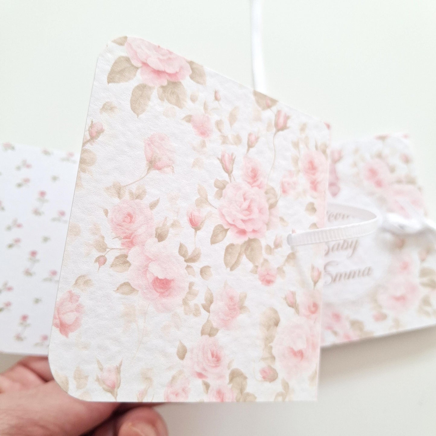 Personalised Welcome Baby Girl Favours – Chocolate Thank-You Gifts