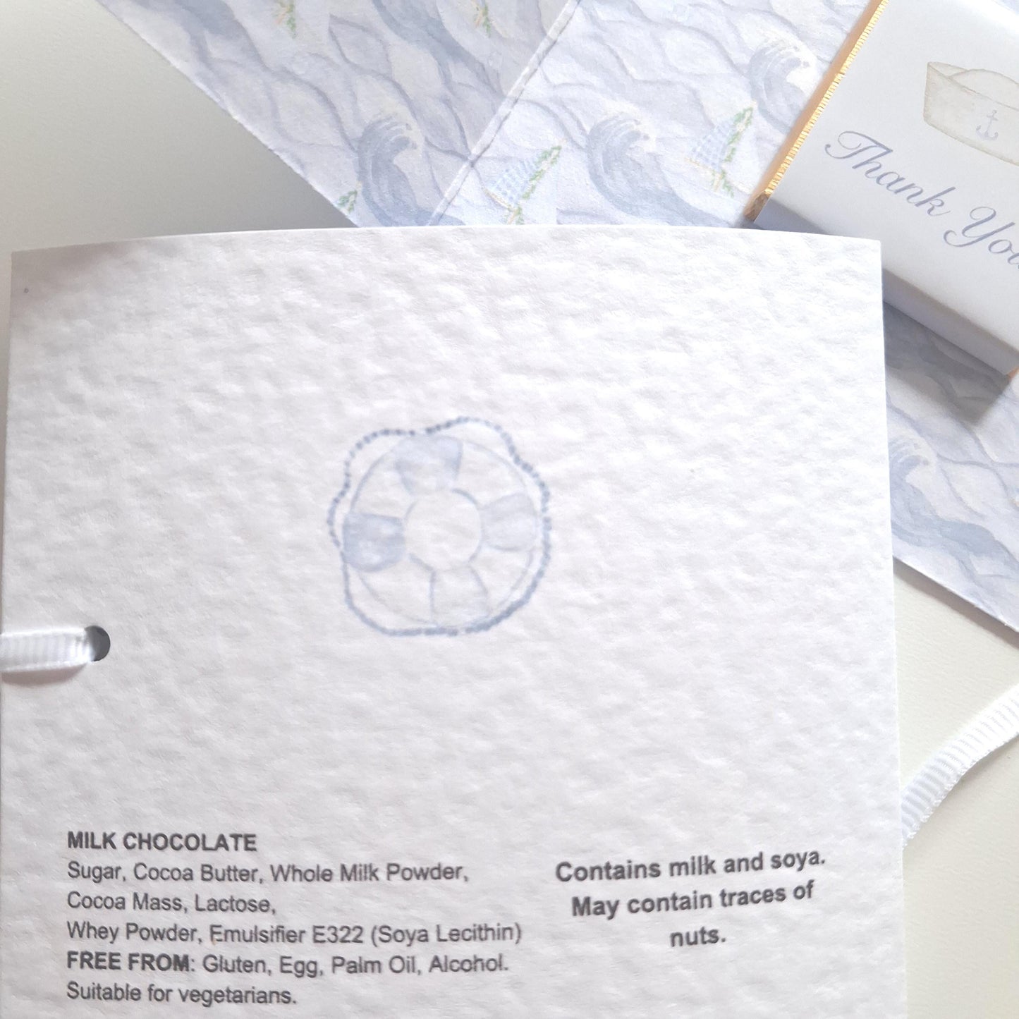 Personalised Nautical 1st Birthday Favours for Boys – Chocolate Treats