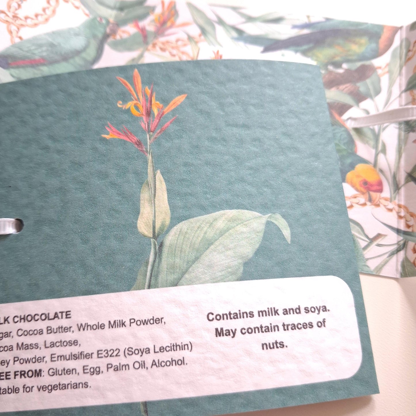 Personalised Tropical Birthday Favours – Chocolate Thank-You Treats