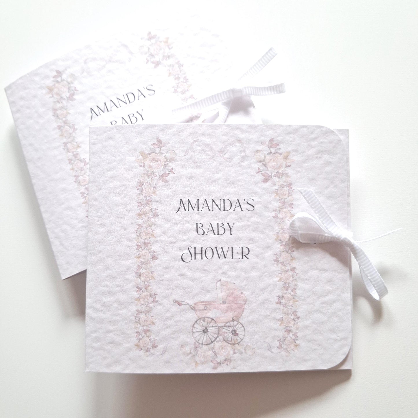 Personalised Baby Shower Favours for Girls – Pink Chocolate Thank-You Treats