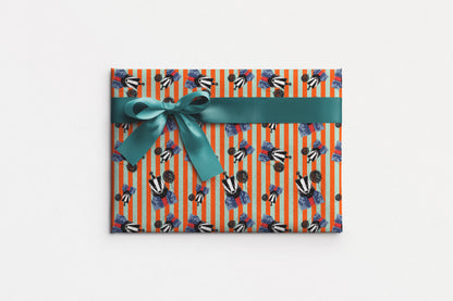 Badger Wrapping Paper Wildlife Animal Gift Paper