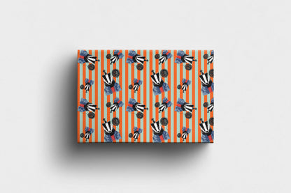 Badger Wrapping Paper Wildlife Animal Gift Paper