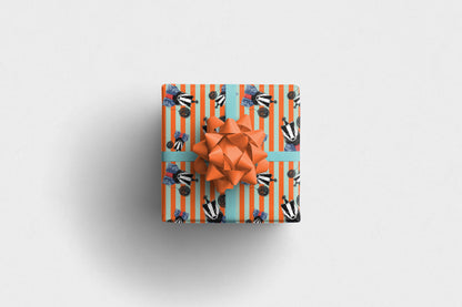 Badger Wrapping Paper Wildlife Animal Gift Paper