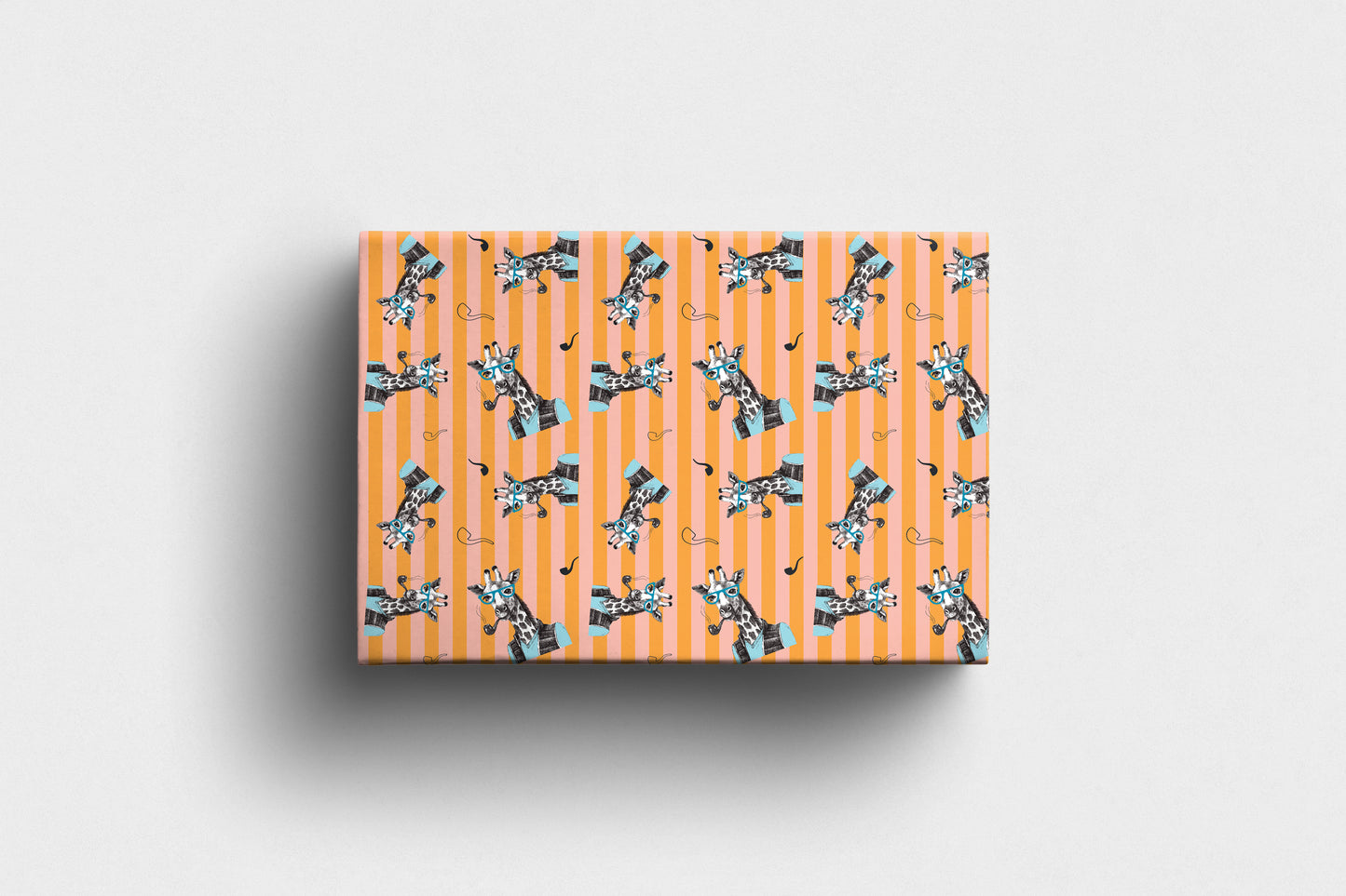 Giraffe Wrapping Paper Quirky Animal Gift Paper