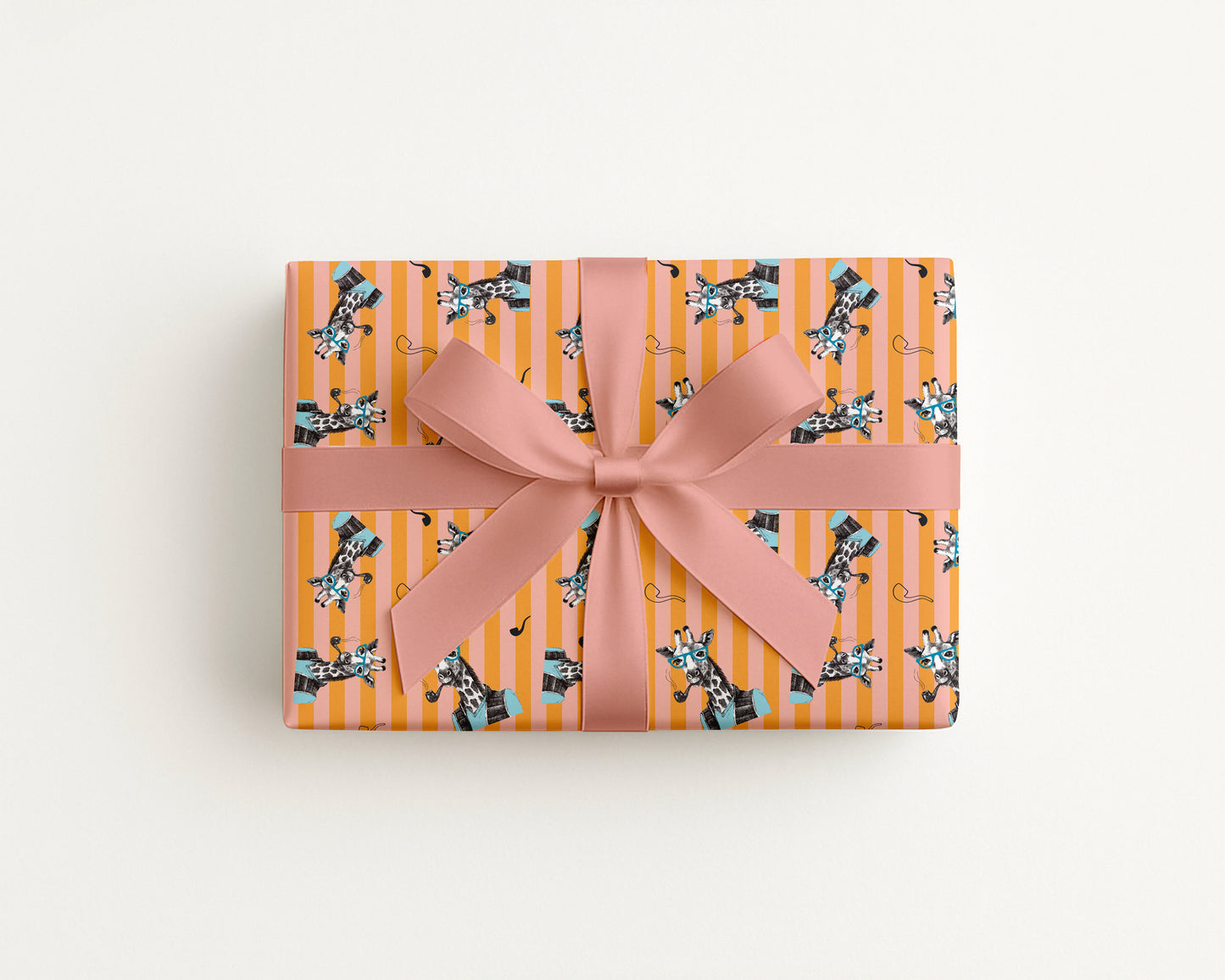 Giraffe Wrapping Paper Quirky Animal Gift Paper