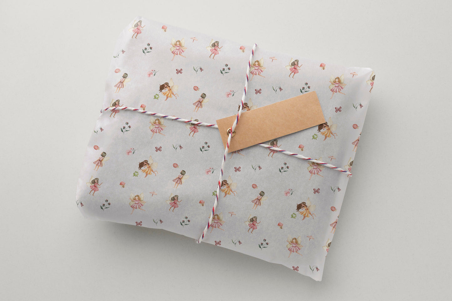 Garden Fairies Gift Wrapping Paper -  Large Wrapping Sheet for Special Occasions