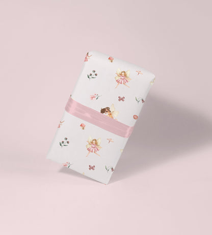 Garden Fairies Gift Wrapping Paper -  Large Wrapping Sheet for Special Occasions