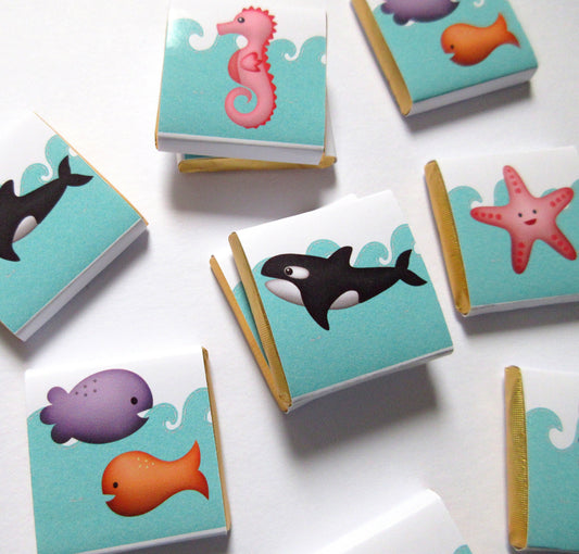 Under the Sea Personalized Chocolates – Party Favours, Birthday, Pack of 25
