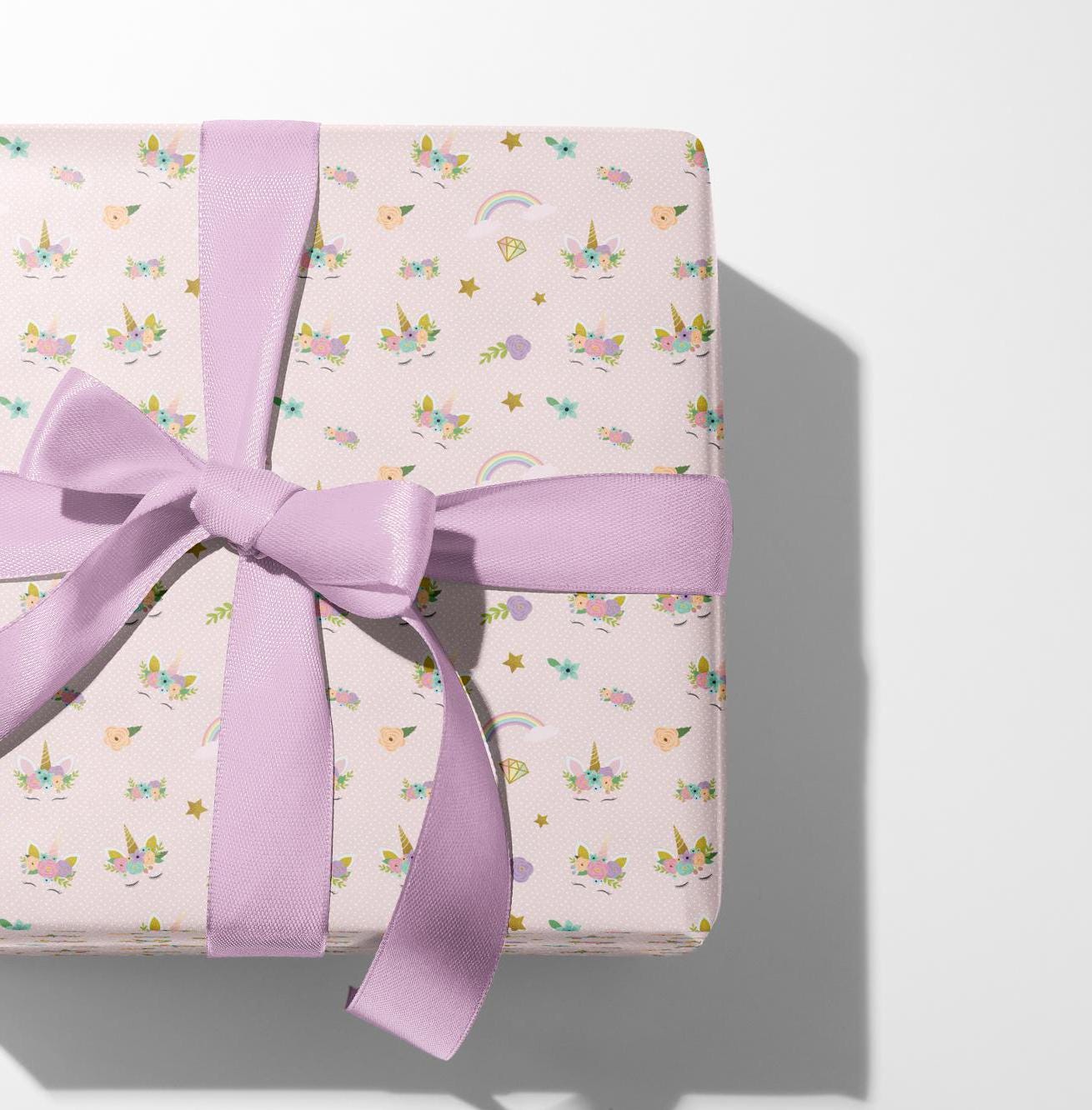 Unicorn Gift Paper Sheet – Large Size, Perfect for Birthday & Special Gifts