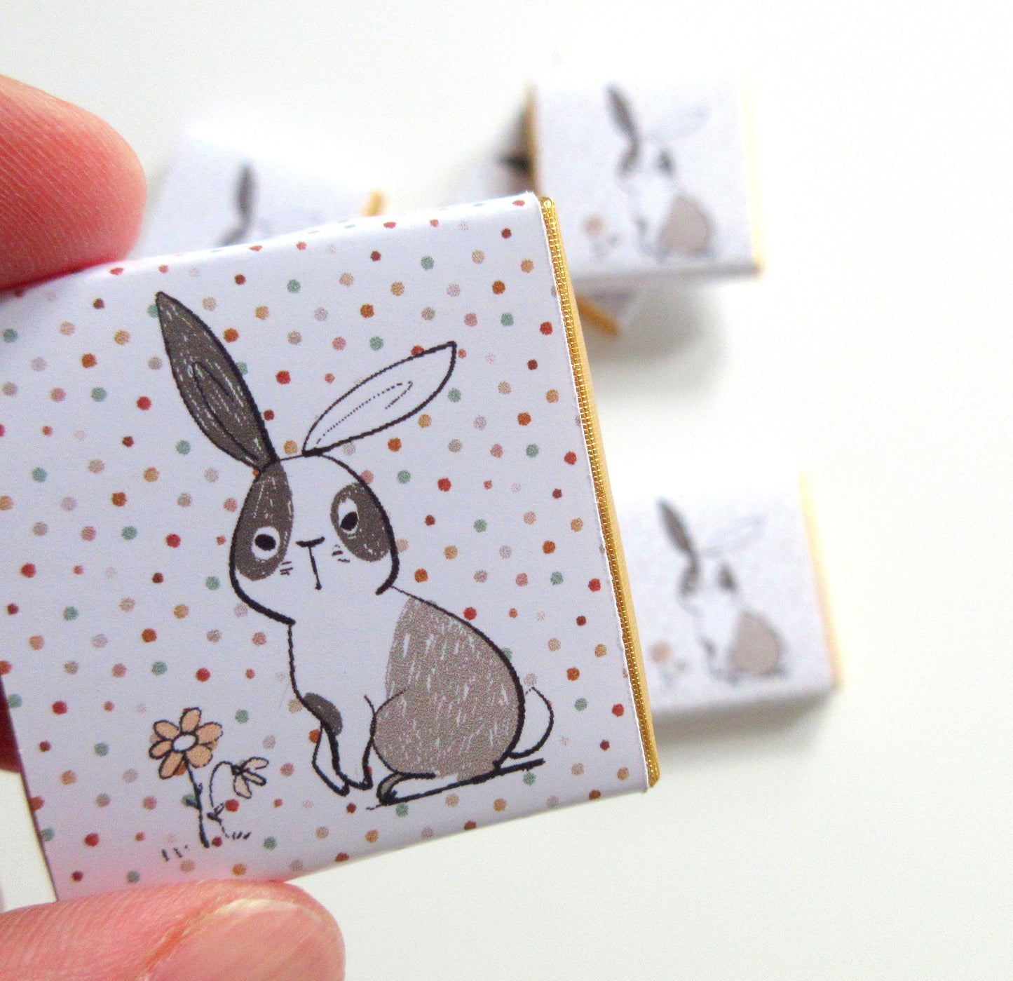 Personalized Bunny Baby Shower Chocolate Favours – Custom Guest Favours (Pack of 25)