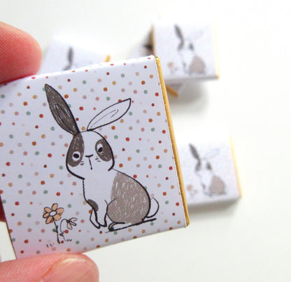 Personalized Bunny Baby Shower Chocolate Favours – Custom Guest Favours (Pack of 25)