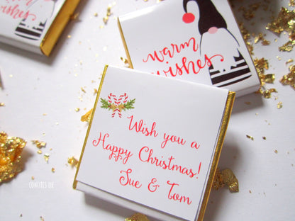 Personalised Elf Christmas Chocolates – Pack of 25