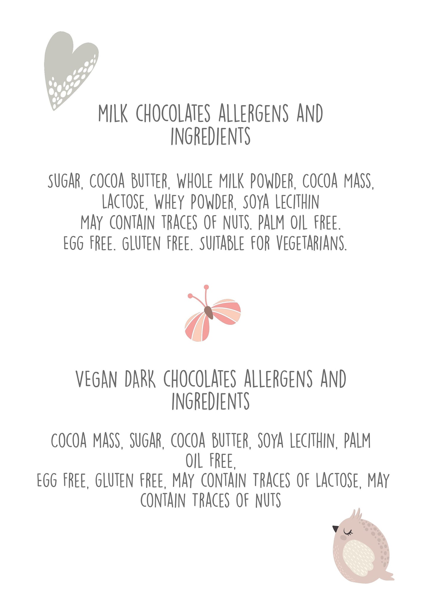 Personalised Christmas Woodland Chocolates – Pack of 25