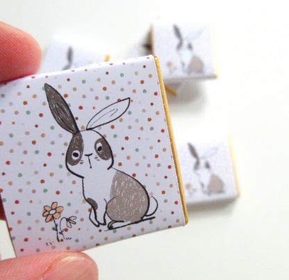 Personalised Bunny Chocolate Favours – Baby Shower Treats (Pack of 25)