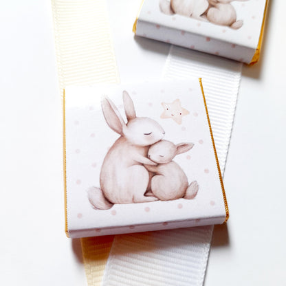 Mama Bunny Chocolate Favours – Personalised (Pack of 25)