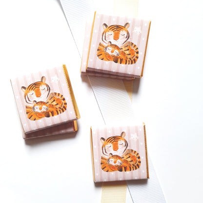 Mama Tiger Baby Shower Chocolate Favours (25 Pack)