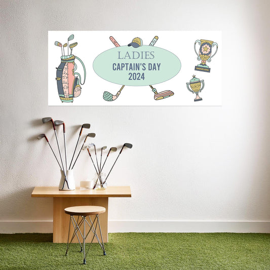 Personalised Golf Party Banner – Custom Design for Golf Fans