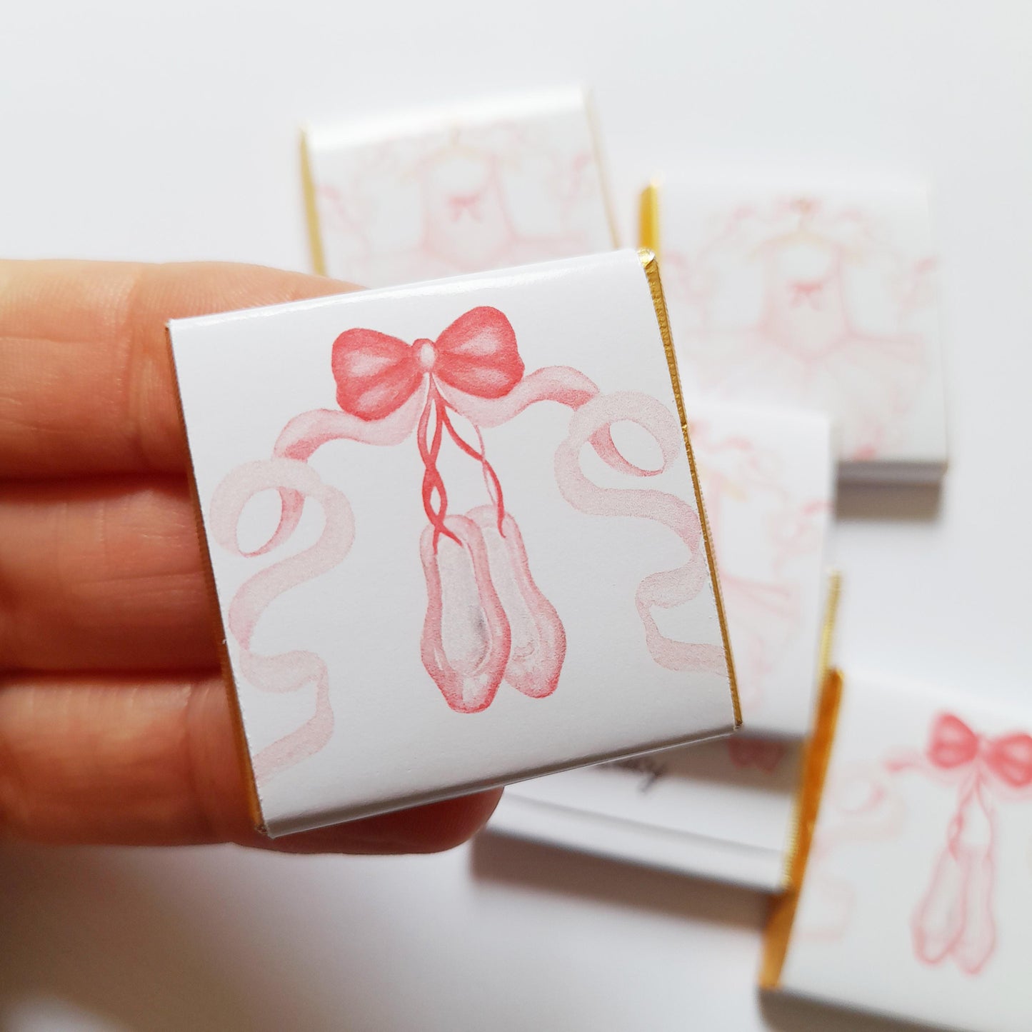 Ballerina Dress & Shoes Chocolate Favours – Pack of 25