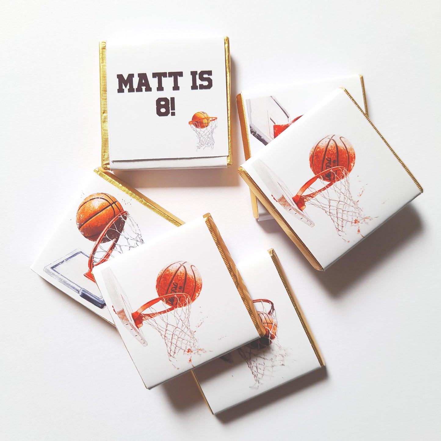 High-Scoring Basketball Chocolate Favours (Pack of 25)