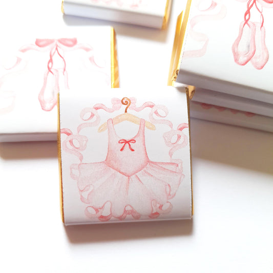 Ballerina Dress & Shoes Chocolate Favours – Pack of 25